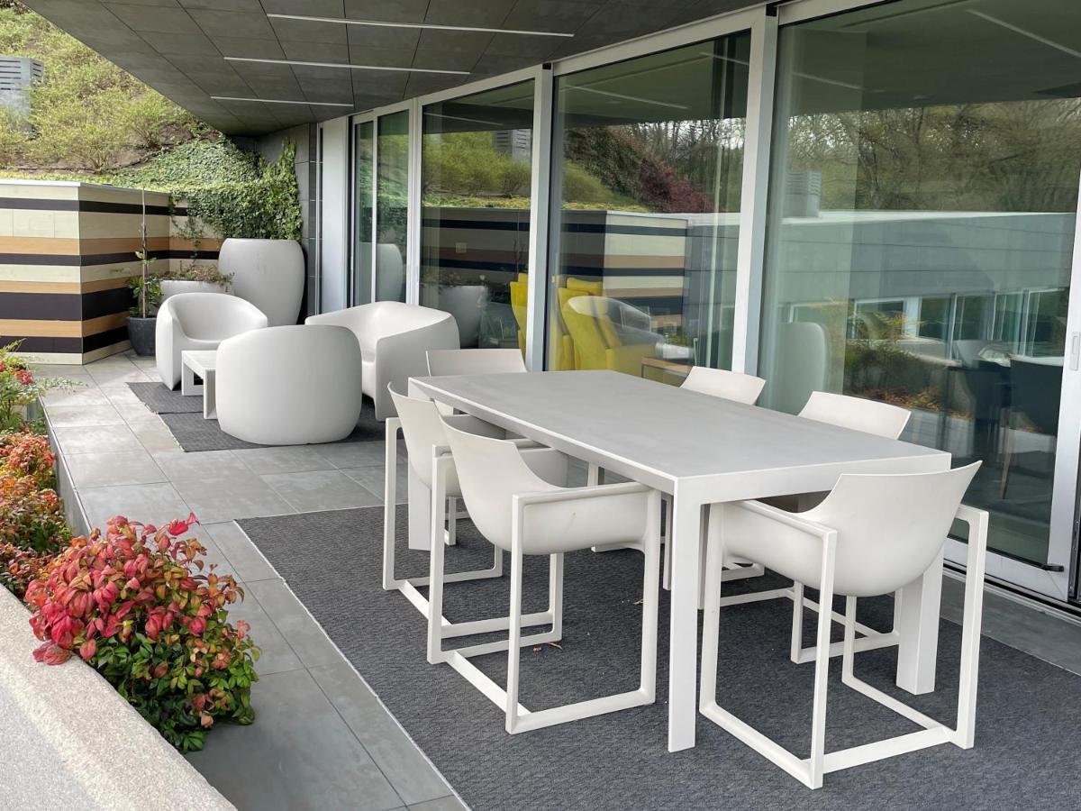 Villa Tres Prismas Exclusive Sarria Esterno foto
