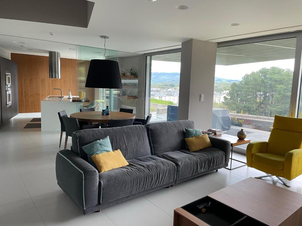 Villa Tres Prismas Exclusive Sarria Esterno foto