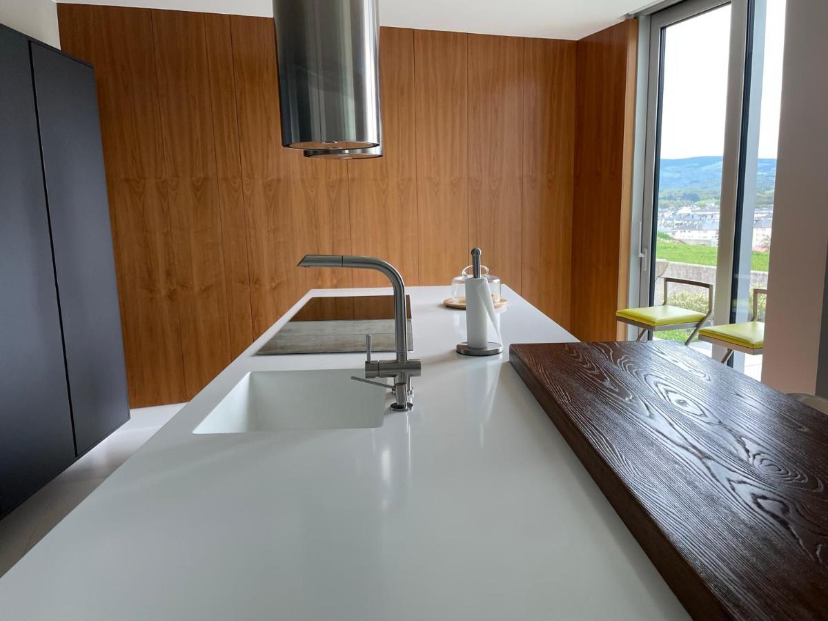 Villa Tres Prismas Exclusive Sarria Esterno foto